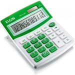 Ficha técnica e caractérísticas do produto Calculadora de Mesa Elgin 42MV41260000 Verde