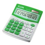 Ficha técnica e caractérísticas do produto Calculadora de Mesa Elgin MV 4126 12 Dígitos Verde - Elgin