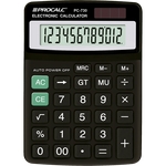 Ficha técnica e caractérísticas do produto Calculadora de Mesa Escritório 12 Dígitos PC730 Procalc