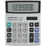 Ficha técnica e caractérísticas do produto Calculadora De Mesa Escritório 8 Dígitos PC086 - Procalc