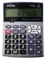 Ficha técnica e caractérísticas do produto Calculadora de Mesa KA-2330 - Mercoriental