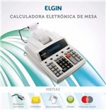 Ficha técnica e caractérísticas do produto Calculadora de Mesa MB7142 - Elgin
