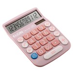 Ficha técnica e caractérísticas do produto Calculadora de Mesa MV 4130 Elgin - Rosa