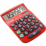 Calculadora de Mesa Mv4131 Vermelho Elgin