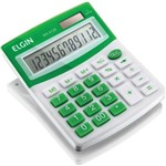 Ficha técnica e caractérísticas do produto Calculadora de Mesa - Mv4126 - Elgin (Verde)