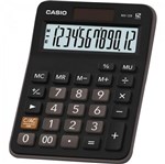 Ficha técnica e caractérísticas do produto Calculadora de Mesa MX-12B Preta CASIO - 124