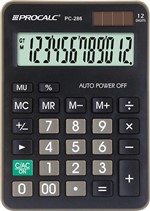 Ficha técnica e caractérísticas do produto Calculadora de Mesa PC286 - Procalc