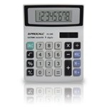 Ficha técnica e caractérísticas do produto Calculadora de Mesa Procal Pc086 - 8 Dígitos, Solar/Bateria, Mesa Compacto