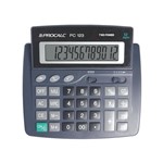 Ficha técnica e caractérísticas do produto Calculadora de Mesa Procalc 12 Dígitos Pc123