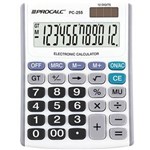 Ficha técnica e caractérísticas do produto Calculadora de Mesa Procalc 12 Dígitos Preta PC255