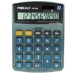 Ficha técnica e caractérísticas do produto Calculadora de Mesa Procalc 10 Díg Solar/Bat