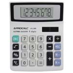 Ficha técnica e caractérísticas do produto Calculadora de Mesa Procalc 8 Dígitos Pc086