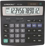 Ficha técnica e caractérísticas do produto Calculadora de Mesa Procalc - PC224