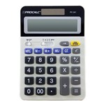 Ficha técnica e caractérísticas do produto Calculadora De Mesa Procalc PC241 12 Dígitos Preto E Cinza