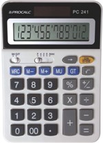 Ficha técnica e caractérísticas do produto Calculadora de Mesa Procalc - PC241