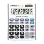 Ficha técnica e caractérísticas do produto Calculadora de Mesa Procalc PC255 12 Digitos Pilha Branca