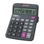 Calculadora de Mesa Truly 12 Dígitos 833-12