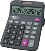 Ficha técnica e caractérísticas do produto Calculadora de Mesa Truly 833 12 12 Dígitos