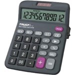 Ficha técnica e caractérísticas do produto Calculadora de Mesa Truly 833-12 12 Digitos