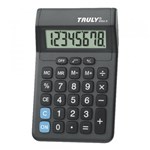 Ficha técnica e caractérísticas do produto Calculadora de Mesa Truly 8 Dígitos 806A