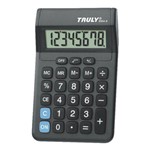 Ficha técnica e caractérísticas do produto Calculadora de Mesa Truly 806a 8 Dígitos