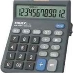 Ficha técnica e caractérísticas do produto Calculadora de Mesa Truly 83312 12 Dígitos