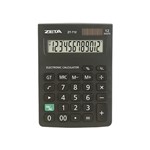 Ficha técnica e caractérísticas do produto Calculadora de Mesa Zeta 12 Dígitos ZT712