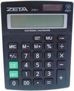 Ficha técnica e caractérísticas do produto Calculadora de Mesa Zeta ZT811 12 Digitos