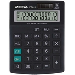 Ficha técnica e caractérísticas do produto Calculadora de Mesa Zeta ZT811 12DIG.PRETA