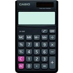 Ficha técnica e caractérísticas do produto Calculadora Digital Portátil Casio Sx-300-W Preta