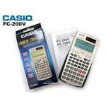 Ficha técnica e caractérísticas do produto Calculadora Financeira CASIO FC-200V