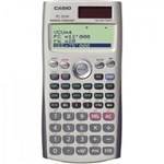 Ficha técnica e caractérísticas do produto Calculadora Financeira Fc-200V Branca Casio
