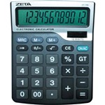Ficha técnica e caractérísticas do produto Calculadora Mesa 12 Digitos Zt 745 Zeta