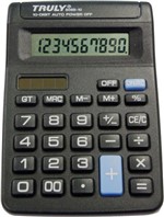 Ficha técnica e caractérísticas do produto Calculadora Mesa 10 Digitos 806b-10 Truly