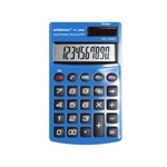 Calculadora Pessoal 10 Dígitos Azul Procalc Pc125-Bl