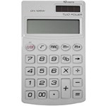 Ficha técnica e caractérísticas do produto Calculadora Pessoal Procalc 10 Dígitos Metallic Capa Dura Branco