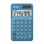 Calculadora Portátil Casio 10 Dígito Alim Dupla SL-310UC-BU