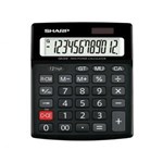 Ficha técnica e caractérísticas do produto Calculadora Solar Sharp / 12 Dígitos Grandes