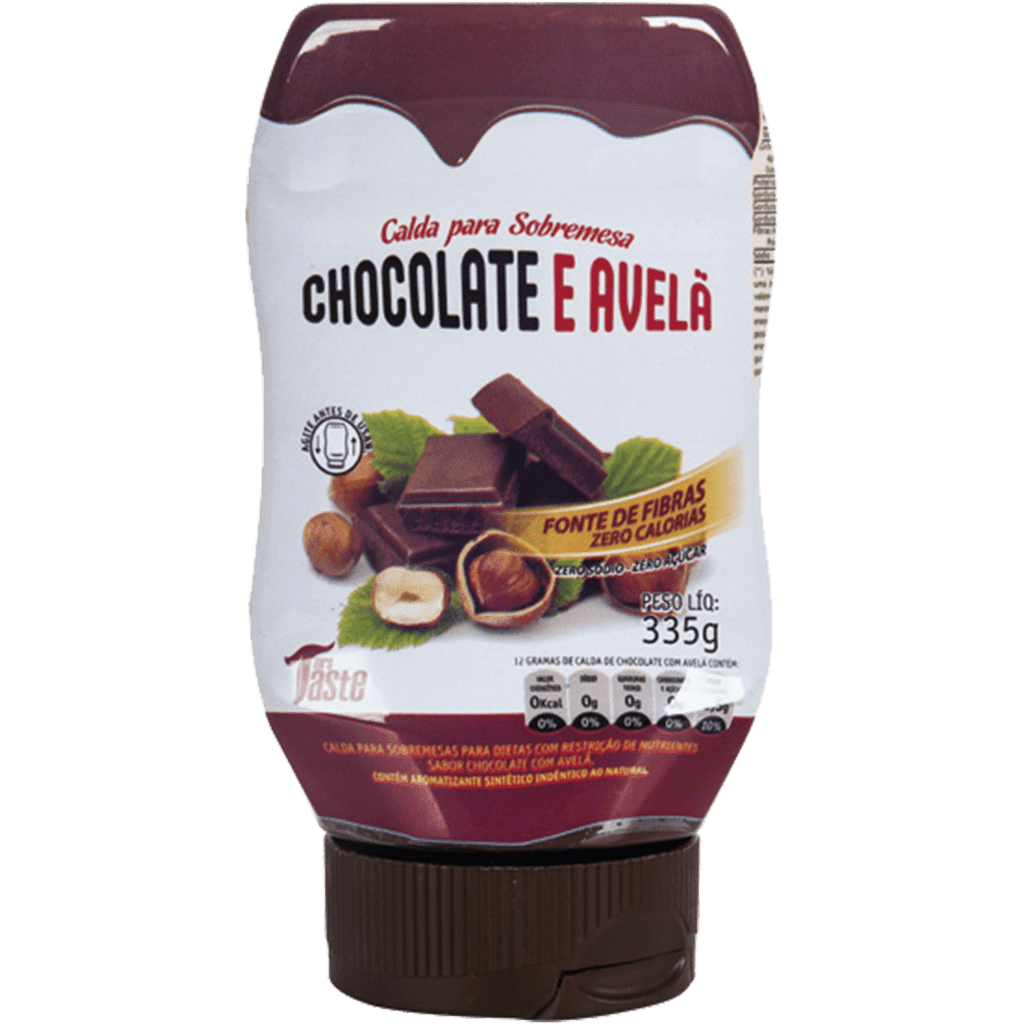 Ficha técnica e caractérísticas do produto Calda Chocolate Avela Zero 335G Mrs Taste