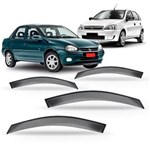 Ficha técnica e caractérísticas do produto Calha Chuva Corsa Joy Premium Hatch Sedan 03 à 12 4 Portas