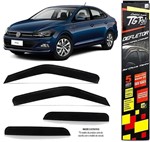 Ficha técnica e caractérísticas do produto Calha Chuva Defletor TG Poli VW Virtus 2018 - 4 Portas