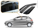 Ficha técnica e caractérísticas do produto Calha Chuva Peugeot 207 2009 2010 2011 2012 2013 2014 2015 - Ecoflex