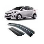 Ficha técnica e caractérísticas do produto Calha de Chuva Acrílica Adesiva Hyundai Hb20 2013 4 Portas