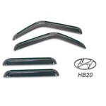 Ficha técnica e caractérísticas do produto Calha de Chuva Acrílica Adesiva Hyundai HB20 2013 ? 4 Portas