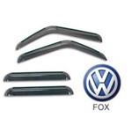 Ficha técnica e caractérísticas do produto Calha de Chuva Acrílica Adesiva Volkswagen Fox ? 4 Portas