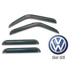 Ficha técnica e caractérísticas do produto Calha de Chuva Acrílica Adesiva Volkswagen Gol G5 ? 4 Portas