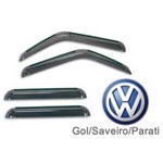 Ficha técnica e caractérísticas do produto Calha de Chuva Acrílica Adesiva Volkswagen Gol/Saveiro/Parati G2/G3/G4 ? 4 Portas