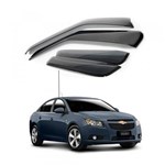 Ficha técnica e caractérísticas do produto Calha de Chuva Chevrolet Gm Cruze Sedan 2011 a 2016 4 Portas