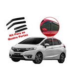 Ficha técnica e caractérísticas do produto Calha de Chuva Fit 2015 4 Portas Honda