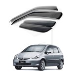 Ficha técnica e caractérísticas do produto Calha de Chuva Honda New Fit 2008 a 2013 4 Portas